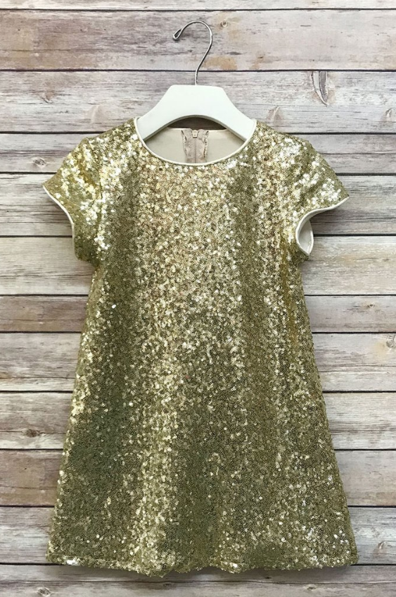 Gold Katy Dress
