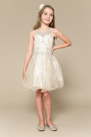 Champagne Paris Dress